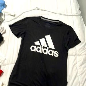 size xs black adidas shirt
